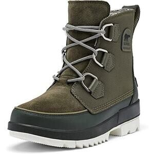 NEW SOREL Tivoli IV Insulated Winter Boots Alpine Tundra Dark Moss Women's 6